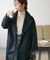 【定番アウター】袖タックチェスターコート《WEB限定》