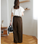 よくばり2タックワイドパンツ
