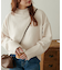 【WEB限定】モール糸ハイネックプルオーバー