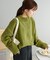 【WEB限定】モール糸ハイネックプルオーバー
