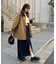 【ユニセックス】フェイクスエードショートコート
