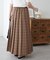 プリーツロングスカート