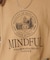 【WEB限定】MINDFUL刺繍ロゴTシャツ《ユニセックス》