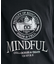 【WEB限定】MINDFUL刺繍ロゴTシャツ《ユニセックス》