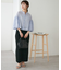 コットンシアー袖バルーンブラウス5分袖《WEB限定カラーあり》
