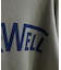 【ユニセックス】WEARWELL衿PUハーフジップスウェット