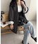 レース花柄巻きスカート