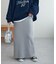 【WEB限定】リブニットスカート