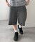 【ユニセックス】デニムハーフパンツ