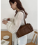 サイドポケットボストンバッグ