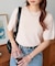 サラモチ半袖プルオーバー《WEB限定カラーあり》