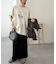 【ユニセックス】スーベニアモノクロモチーフTシャツ《WEB限定カラーあり》