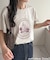 【ユニセックス】スーベニアモノクロモチーフTシャツ《WEB限定カラーあり》
