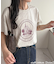 【ユニセックス】スーベニアモノクロモチーフTシャツ《WEB限定カラーあり》