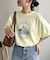【ユニセックス】スーベニアモノクロモチーフTシャツ《WEB限定カラーあり》