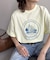 【ユニセックス】スーベニアモノクロモチーフTシャツ《WEB限定カラーあり》