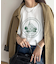 【ユニセックス】スーベニアモノクロモチーフTシャツ《WEB限定カラーあり》