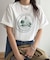 【ユニセックス】スーベニアモノクロモチーフTシャツ《WEB限定カラーあり》