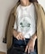 【ユニセックス】スーベニアモノクロモチーフTシャツ《WEB限定カラーあり》