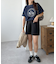 【ユニセックス】スーベニアモノクロモチーフTシャツ《WEB限定カラーあり》