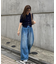 サラモチ衿付き半袖カーディガン《WEB限定カラーあり》
