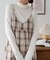 チェックティアードキャミワンピ