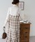チェックティアードキャミワンピ