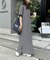 【WEB限定】ワッフルロングワンピース