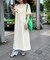 【WEB限定】ワッフルロングワンピース