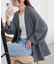 【ユニセックス】テックリネンビッグシャツジャケット《WEB限定カラーあり》