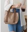 ファスナー仕切りトートバッグ