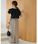 裾スリットナロースカ-ト《WEB限定カラーあり》