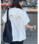 【ユニセックス】グローサリーバックプリントTシャツ