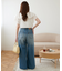 ライトデニムワイドパンツ