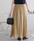 シアーボリュームフレアスカート