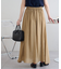 シアーボリュームフレアスカート
