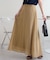 シアーボリュームフレアスカート