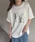 【ユニセックス】ヒビワレロゴ箔プリントTシャツ