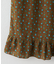 【umm.】小花柄フリルナロースカート