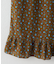 【umm.】小花柄フリルナロースカート