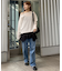 アシメヘムレースキャミチュニック