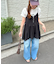 アシメヘムレースキャミチュニック