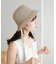 レース編みスリットハット
