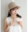 レース編みスリットハット