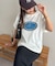 【ユニセックス】サークルロゴTシャツ
