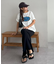 【ユニセックス】サークルロゴTシャツ