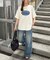 【ユニセックス】サークルロゴTシャツ