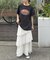 【ユニセックス】サークルロゴTシャツ