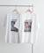 【WEB限定】THROUGH WHISPEREDモノクロフォトビッグ半袖Tシャツ