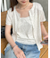 【umm.】小花柄パターンメッシュアンサンブル